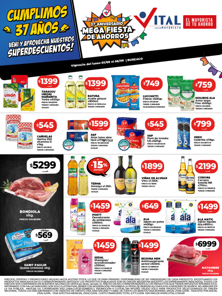 Folleto de ofertas destacadas 