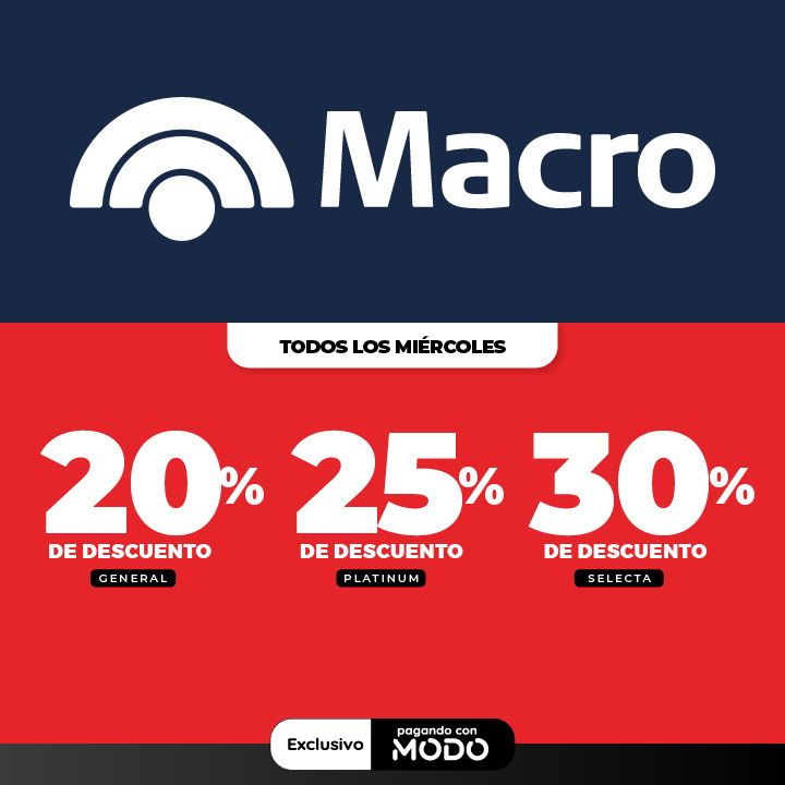 Macro 20% 25% 30% Miercoles